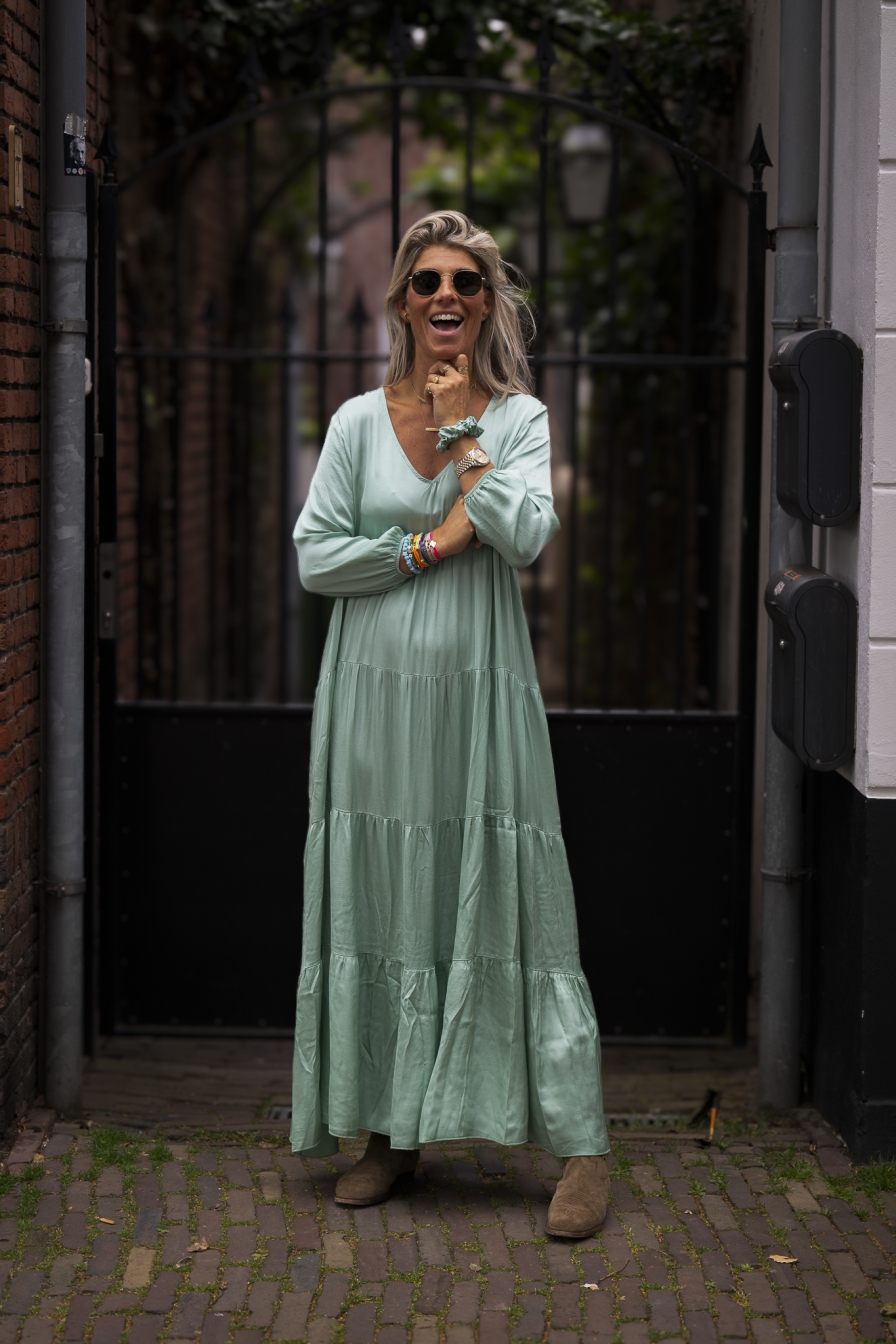 Dress Scrunchie Turquoise