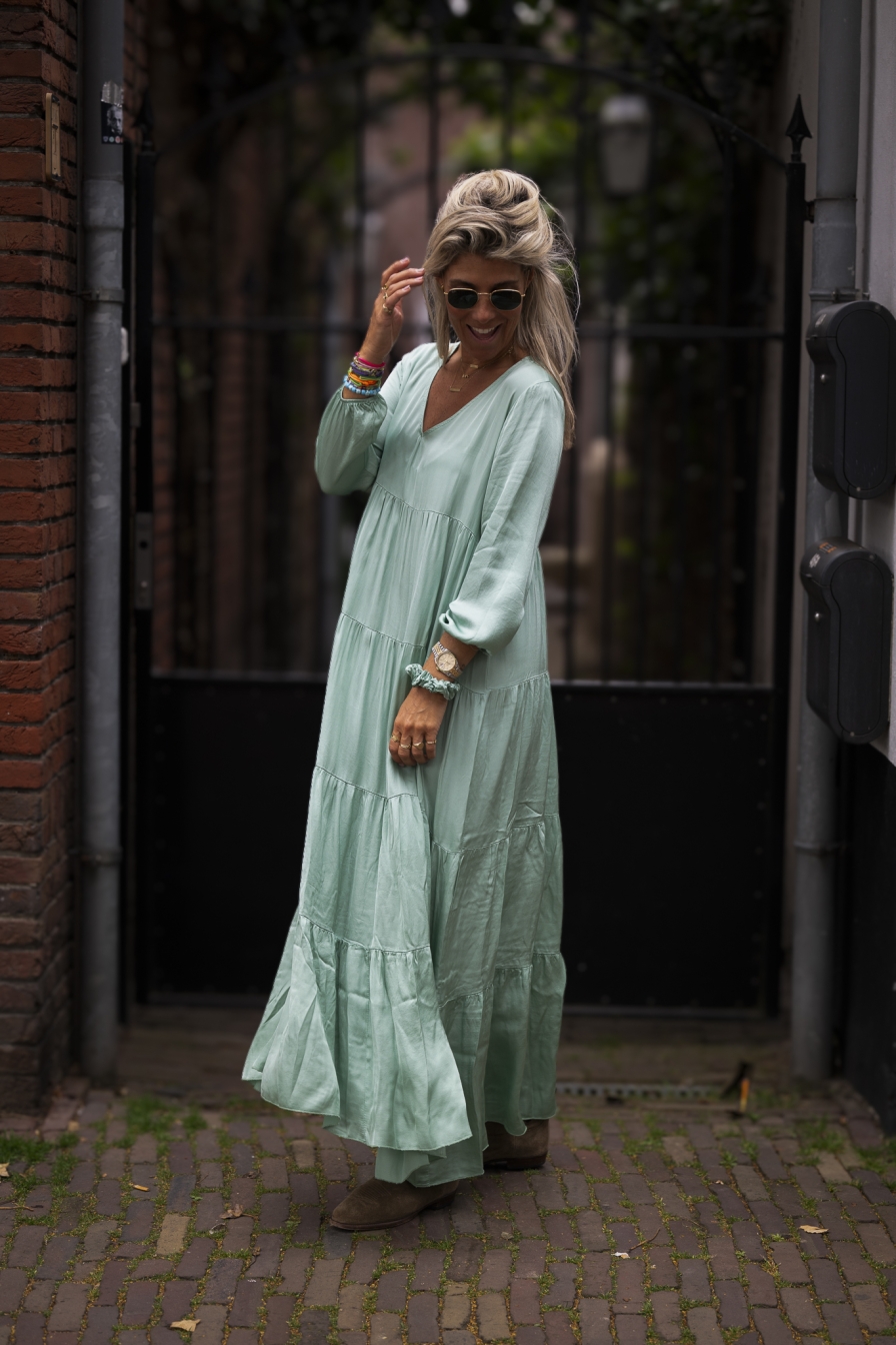 Dress Scrunchie Turquoise