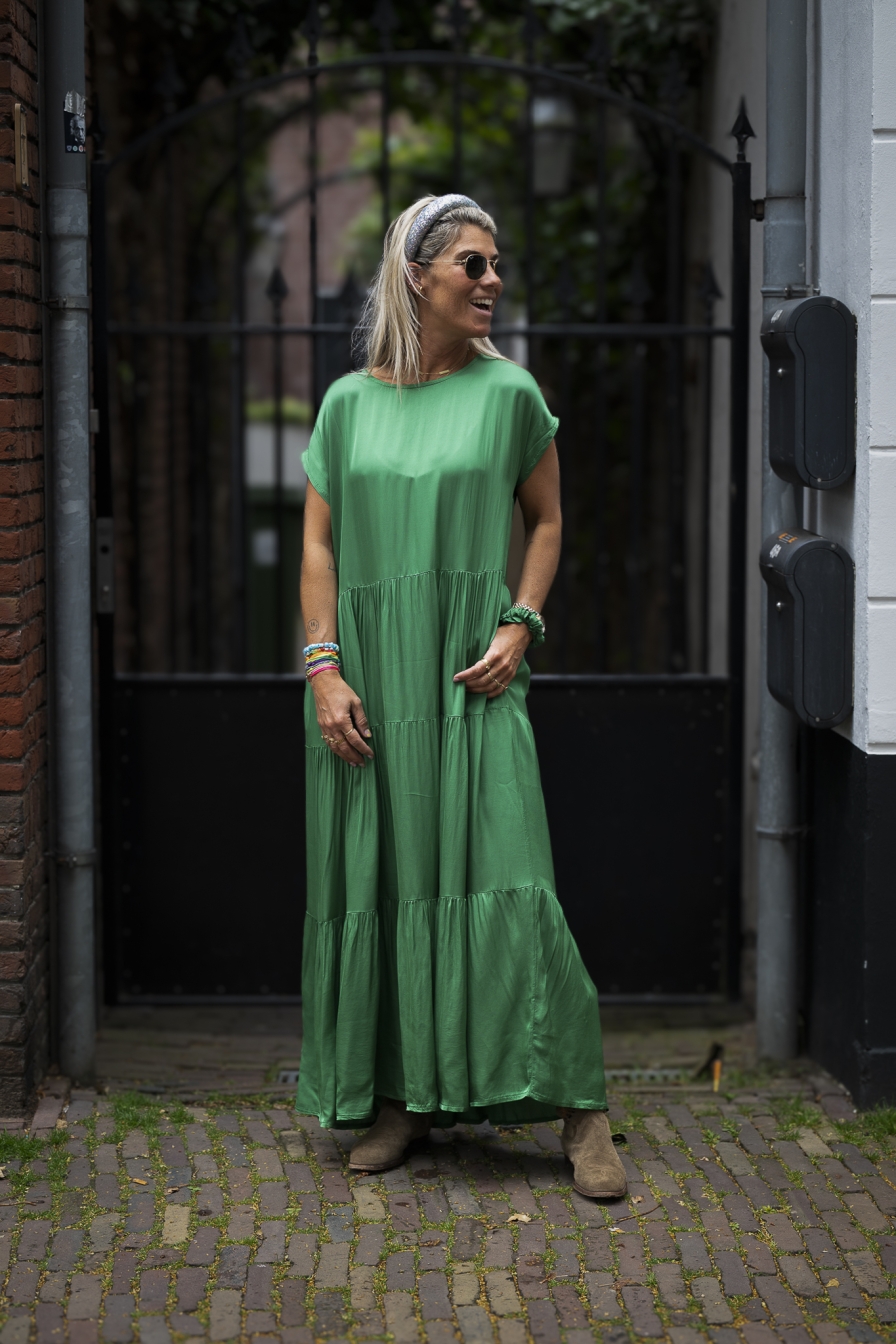 Dress Faya Groen