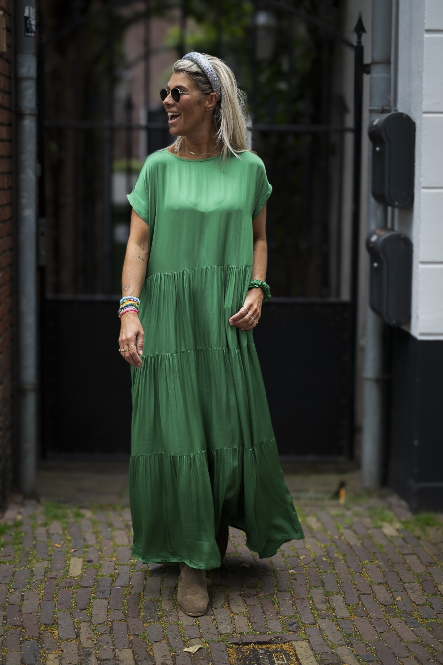 Dress Faya Groen