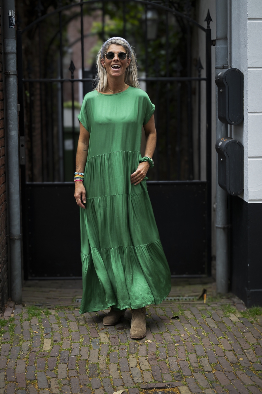 Dress Faya Groen