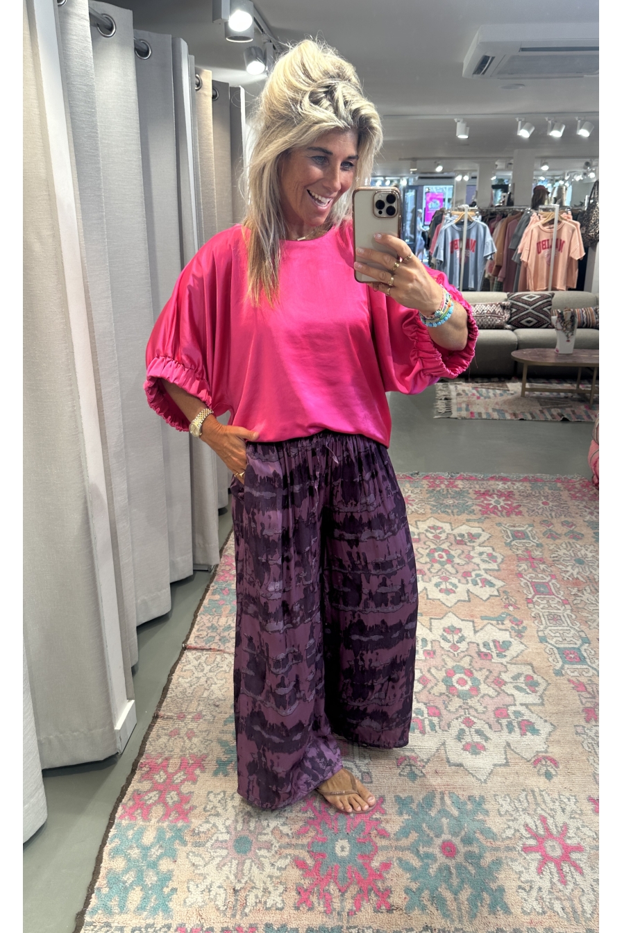 Top Lois Fuchsia