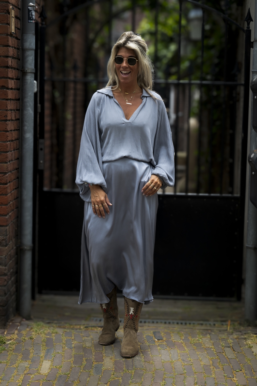 Combiset Babette Donkergrijs