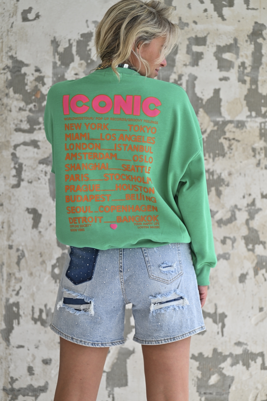 Sweater Groovy Groen