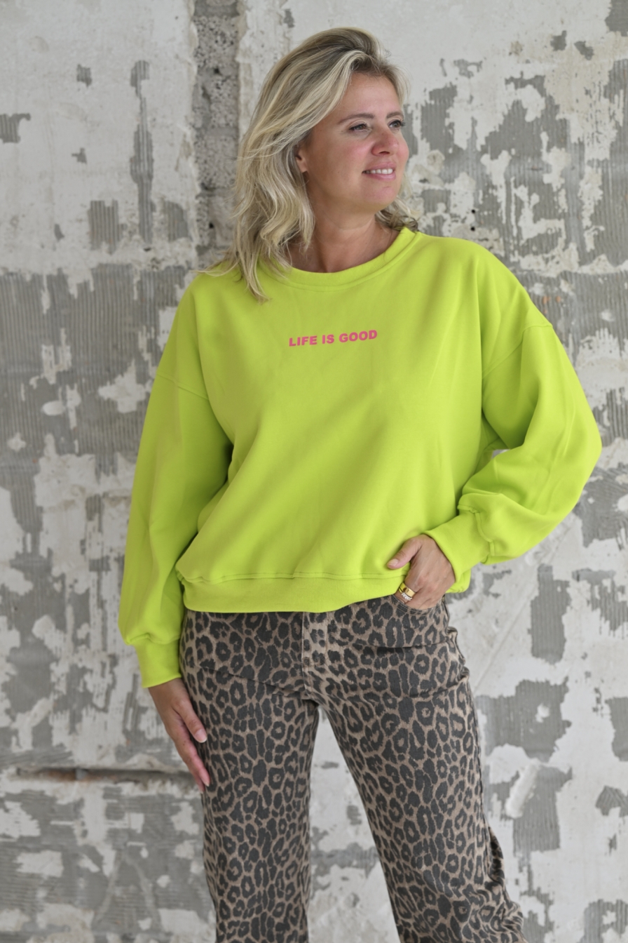 Sweater Good Lime