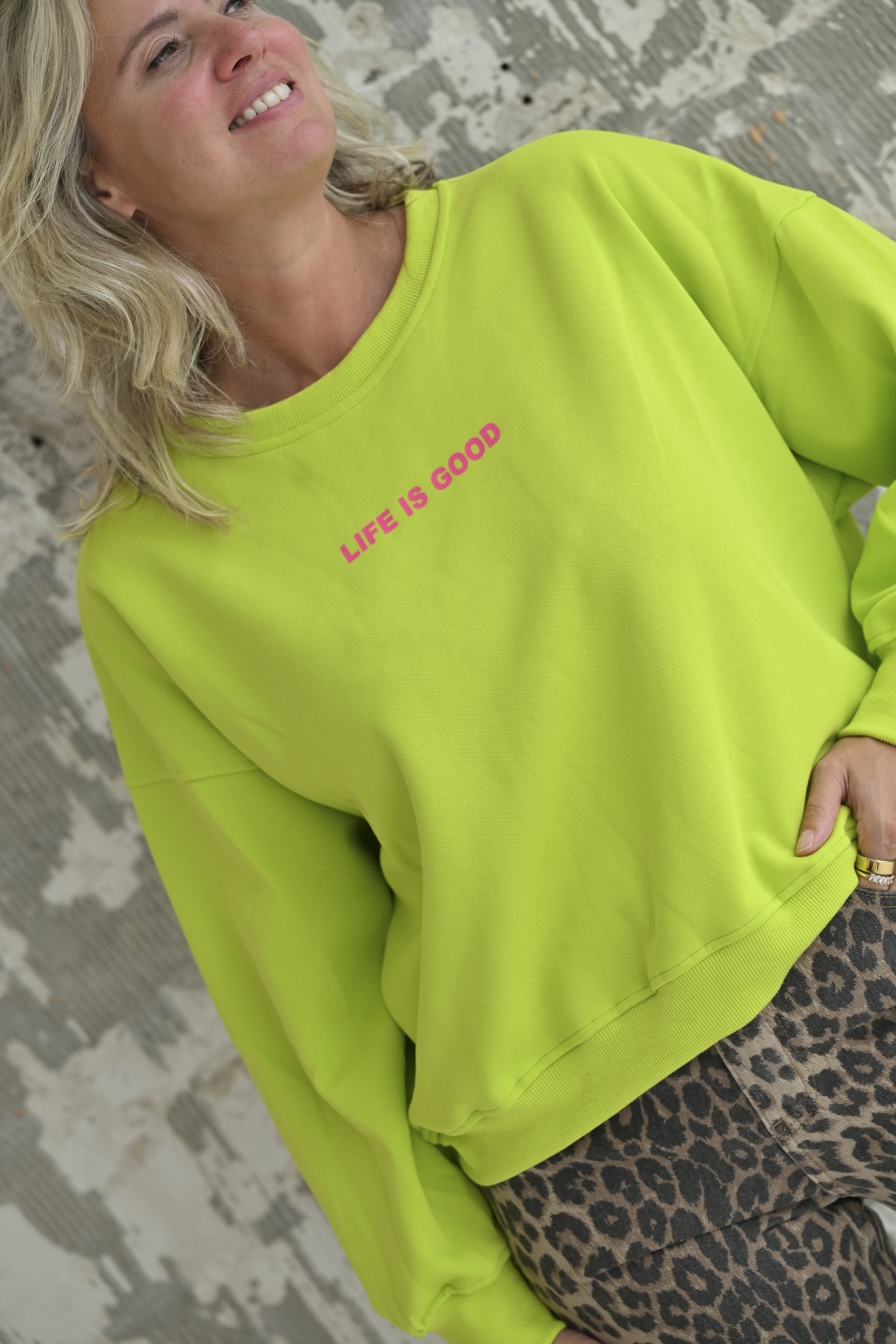 Sweater Good Lime