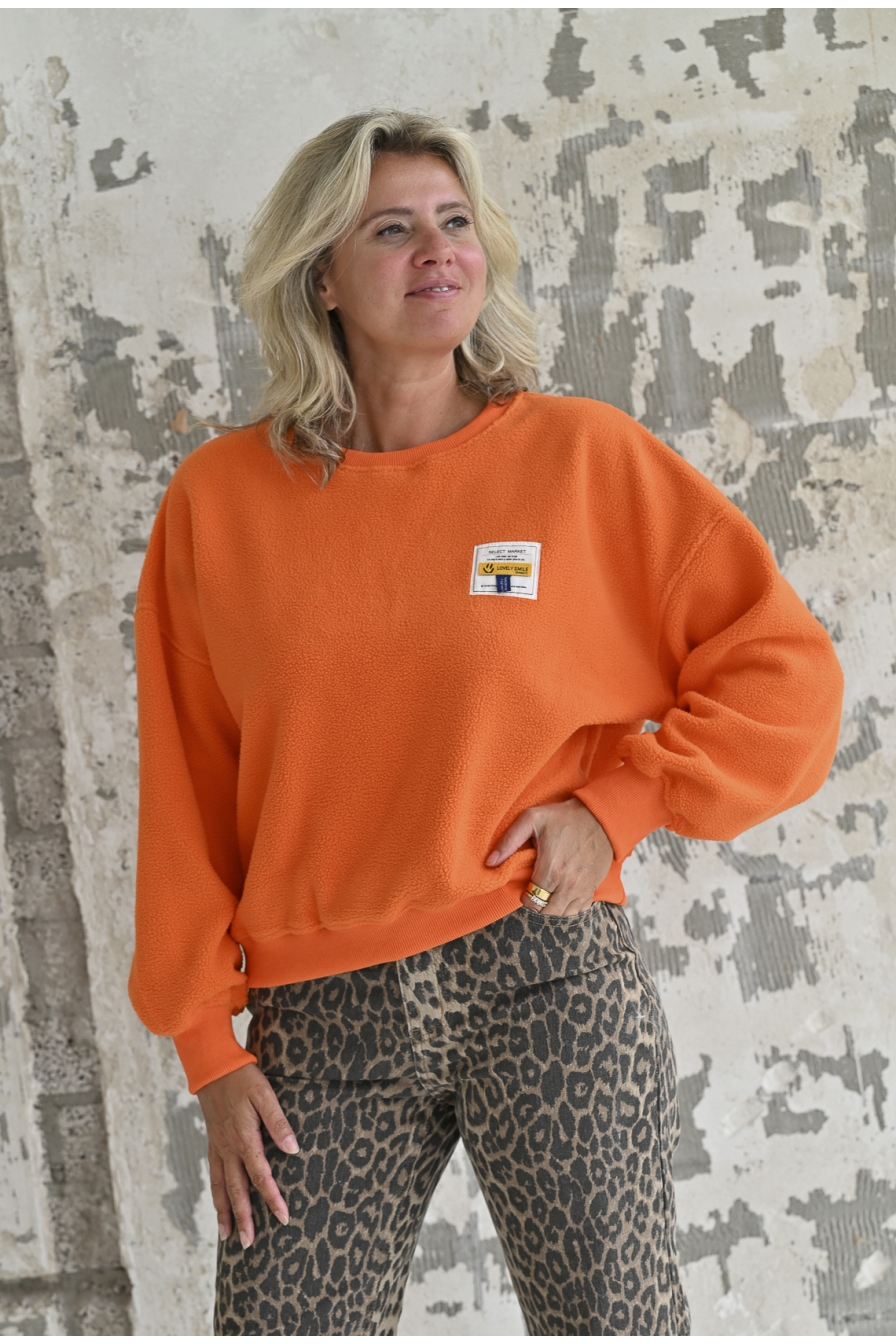 Sweater SMILEY Oranje