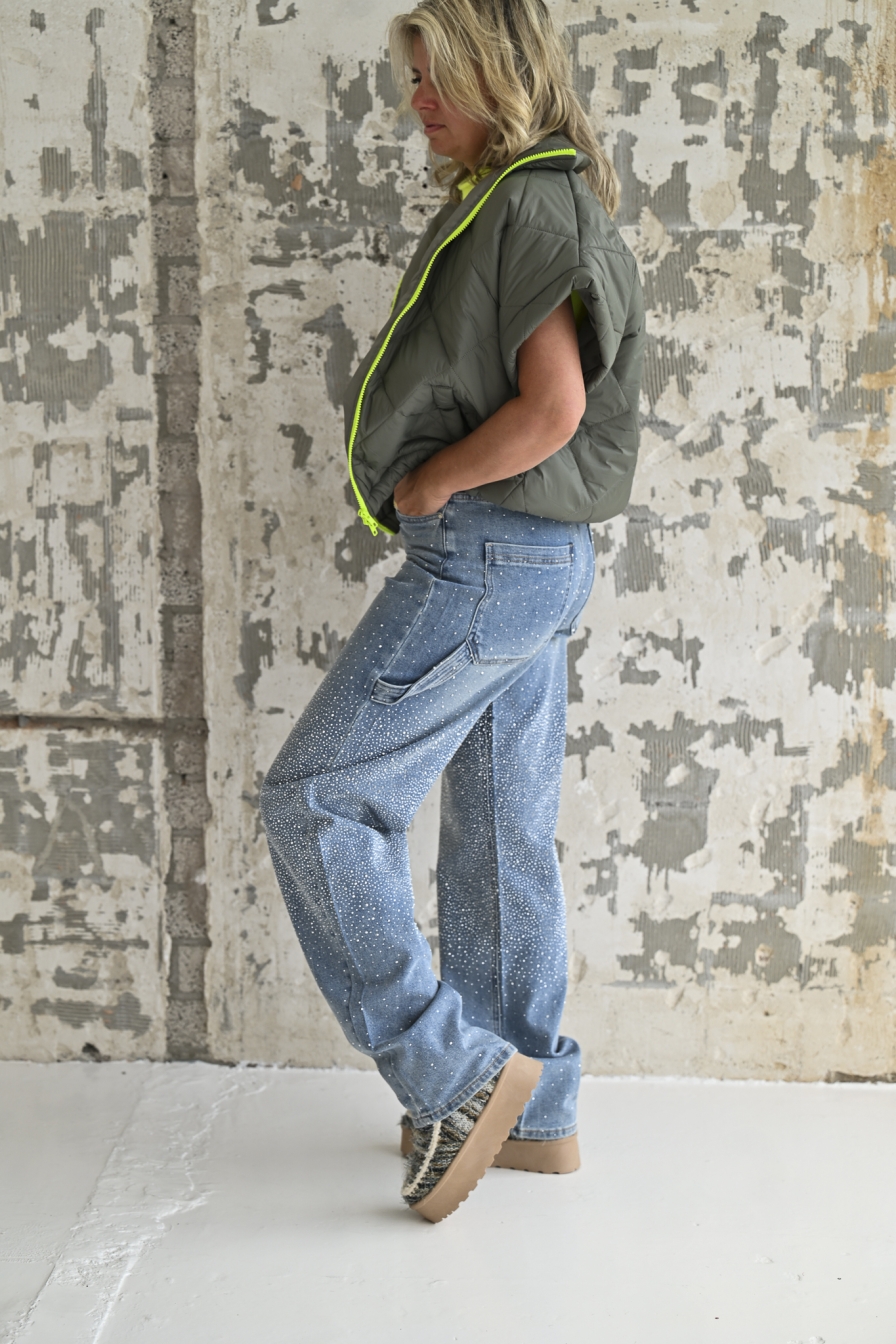 Cargo Sprakling Jeans