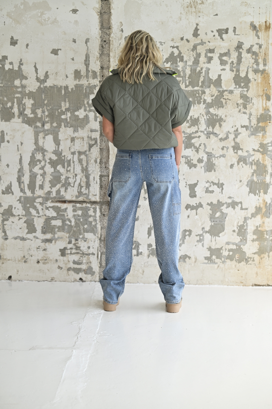 Cargo Sprakling Jeans