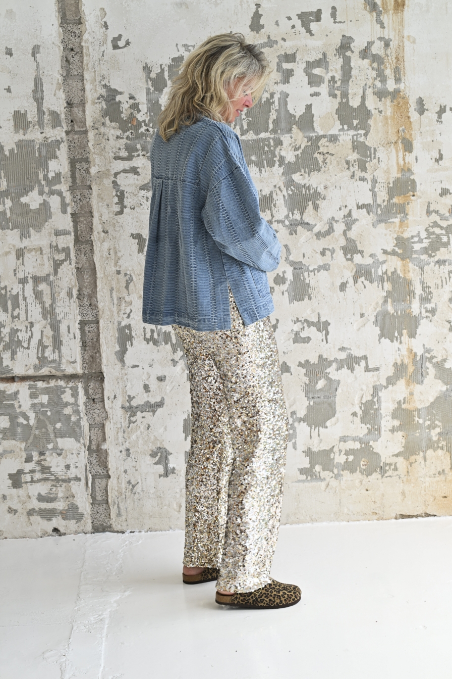 Glitter Broek Goud