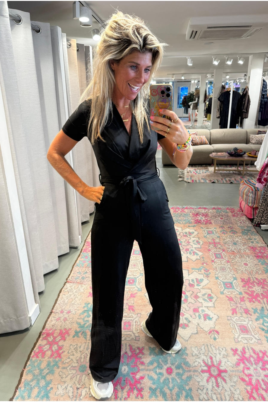Jumpsuit Lio Zwart