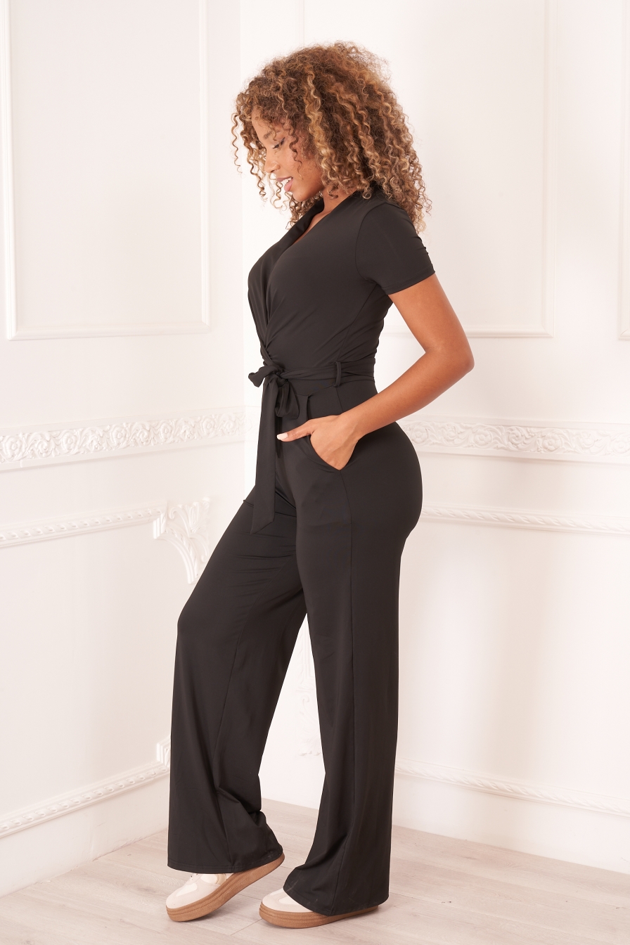 Jumpsuit Lio Zwart