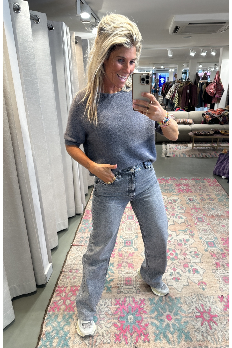 Jeans 4 Queens Roos Grijs