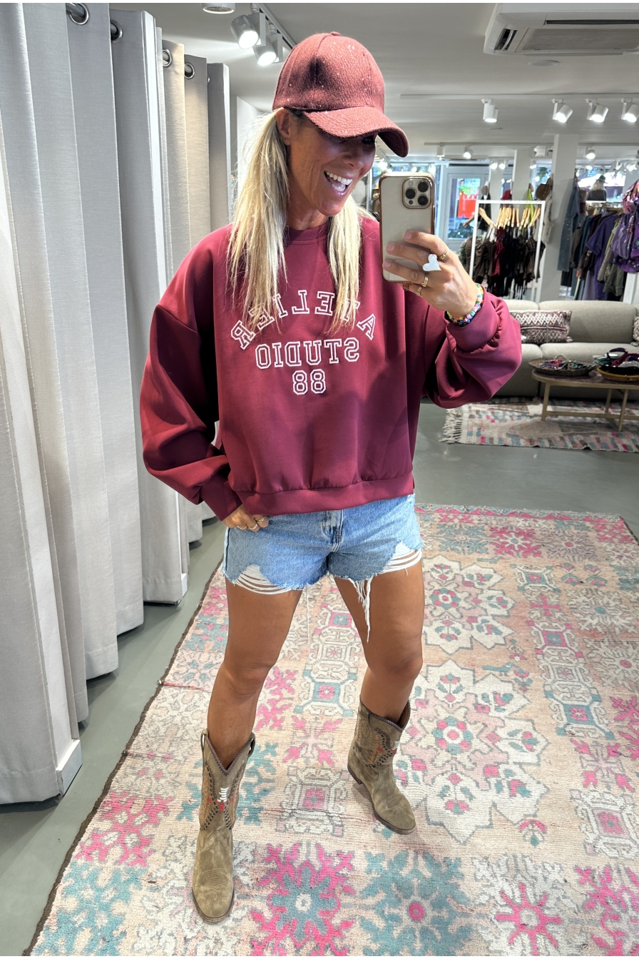 Sweater Studio 88 Bordeaux