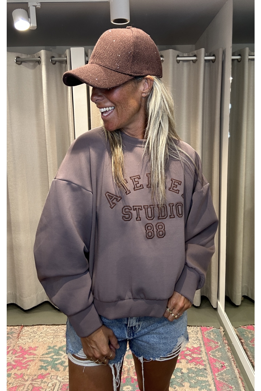 Sweater Studio 88 Lichtbruin