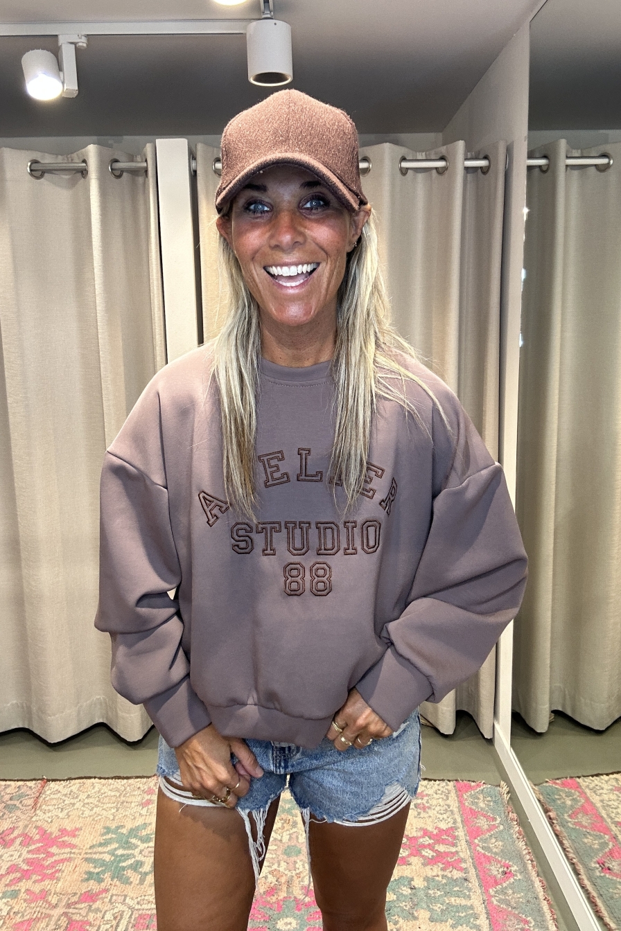 Sweater Studio 88 Lichtbruin