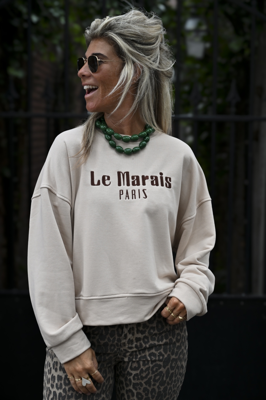 Sweater Paris Beige