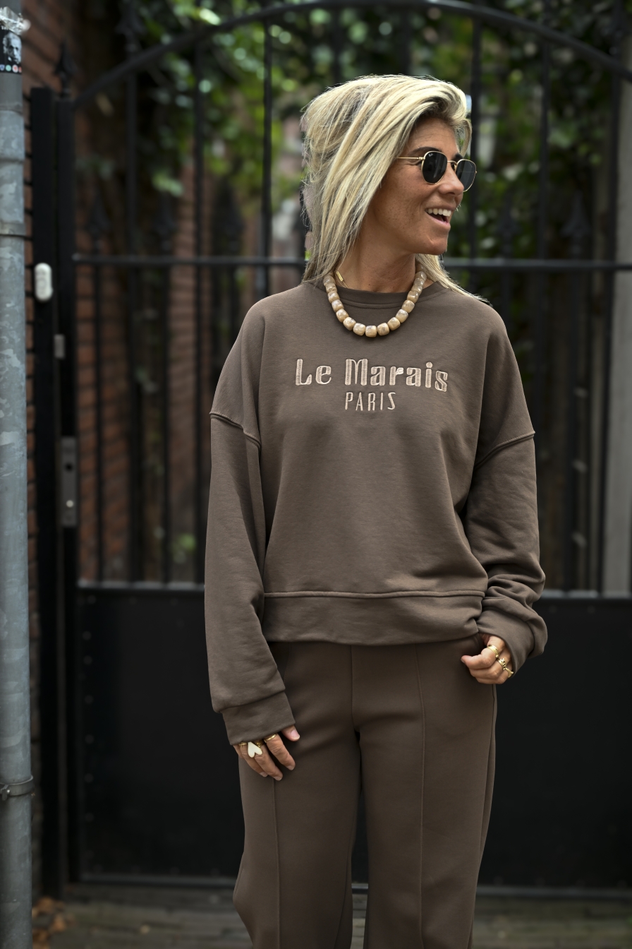 Sweater Paris Khaki Bruin