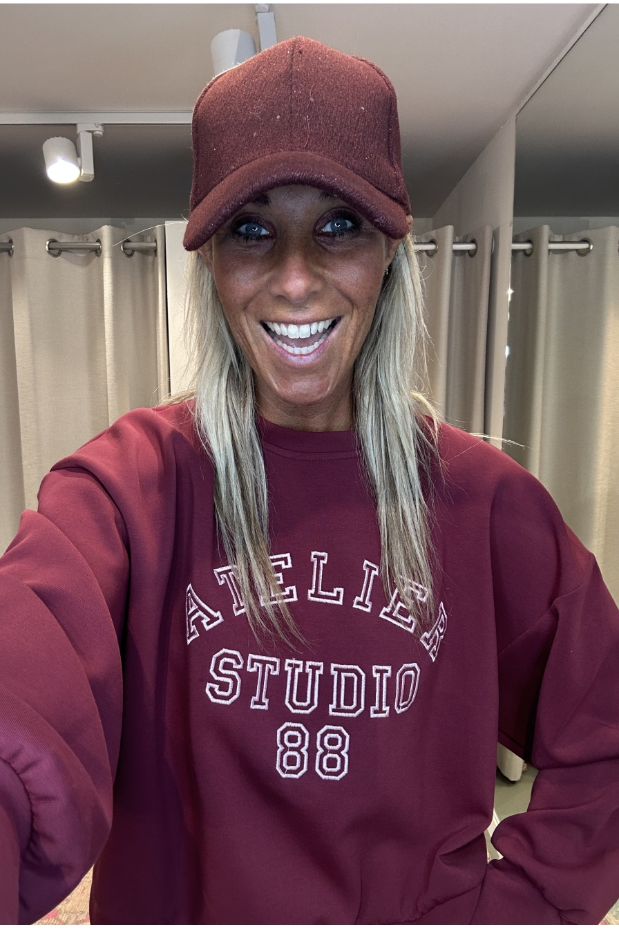 Cap Sparkle Bordeaux