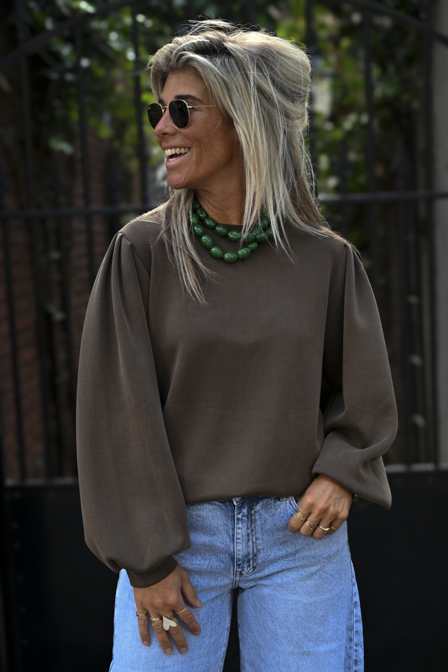 Sweater Katy Khaki Bruin