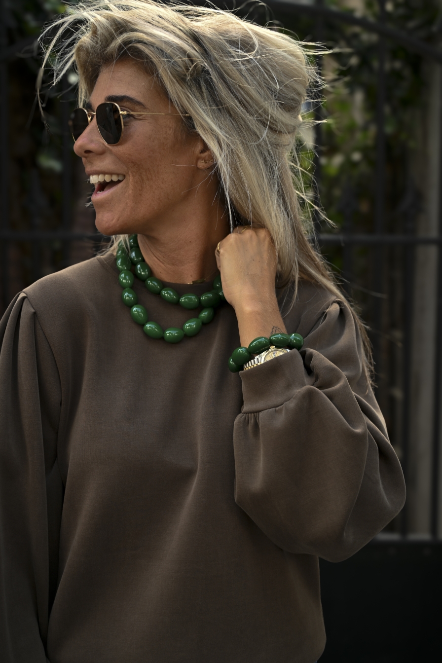 Sweater Katy Khaki Bruin