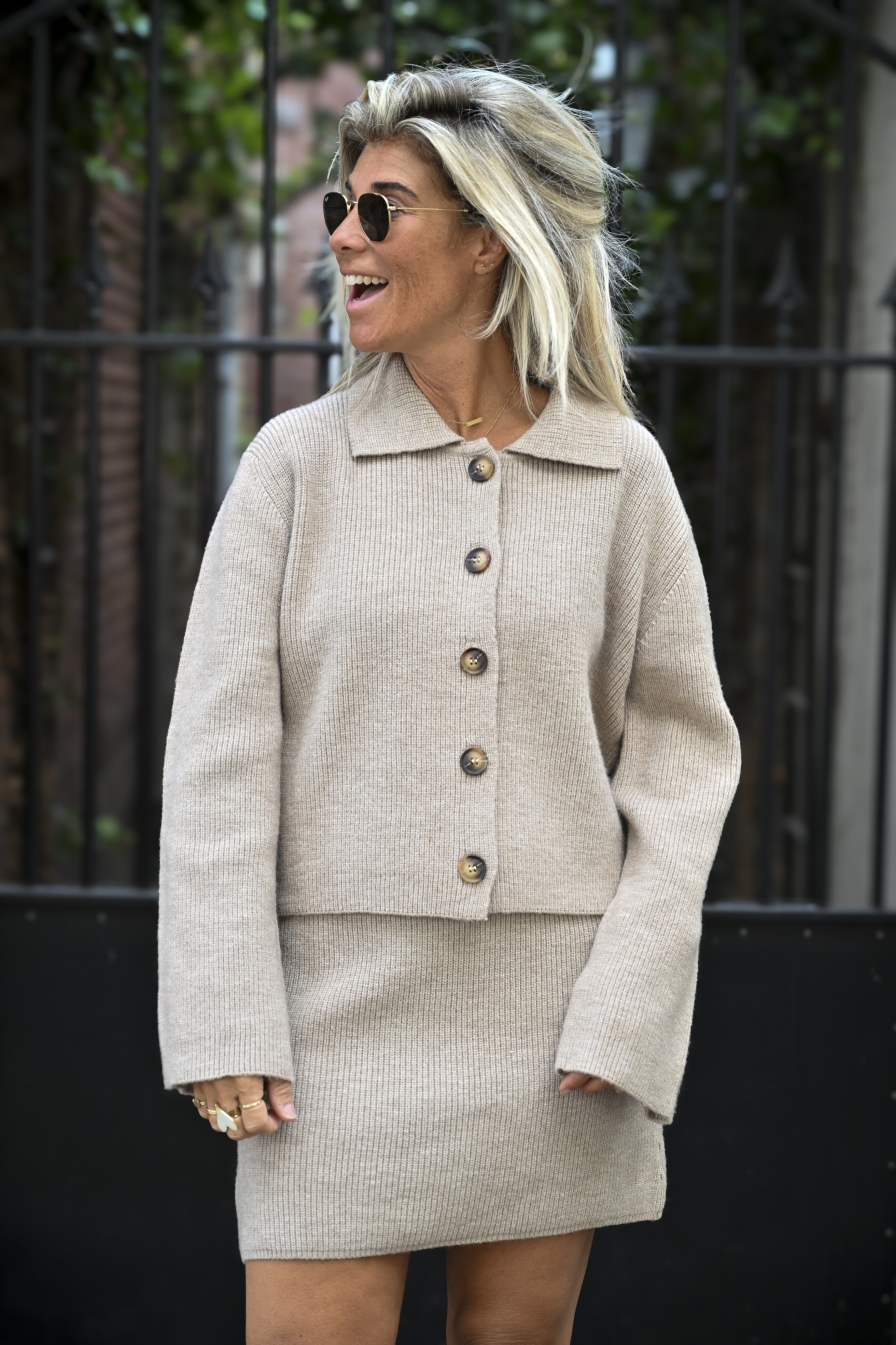 Combiset Louise Beige