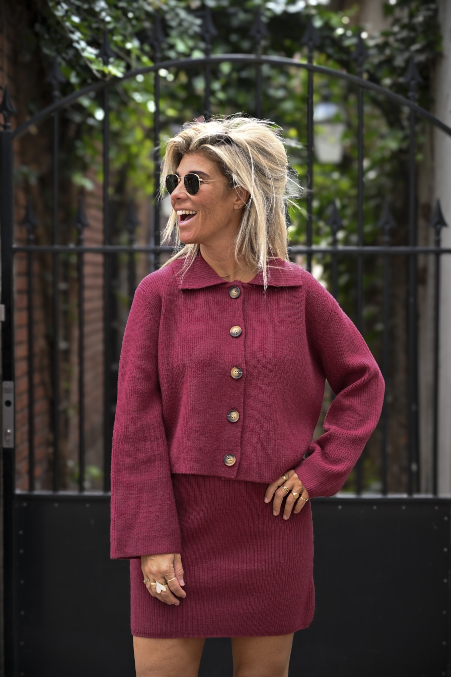 Combiset Louise Bordeaux