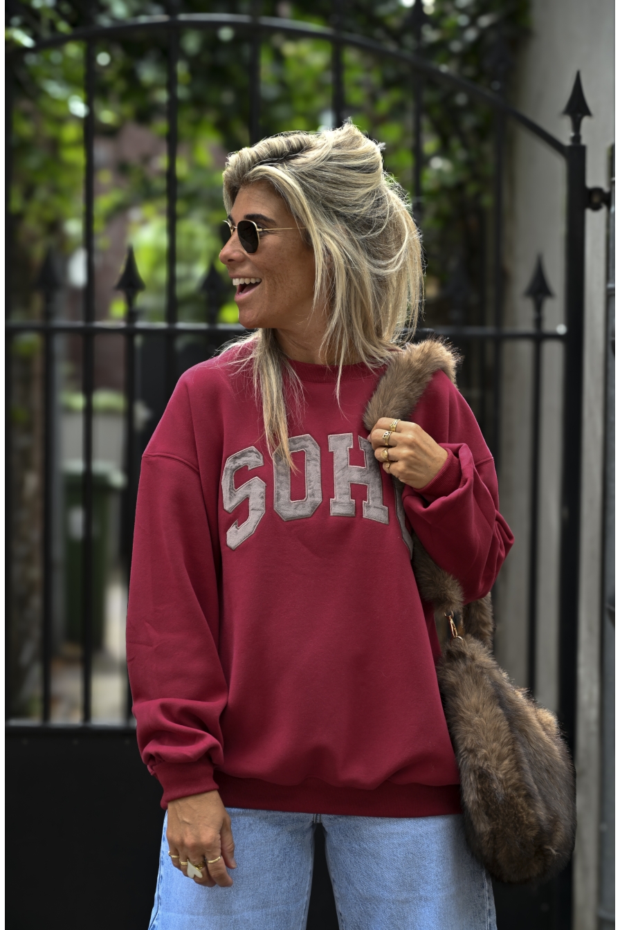 Sweater SOHO Bordeaux