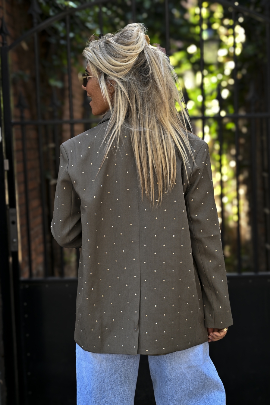 Sparkly Blazer IVI Lichtbruin