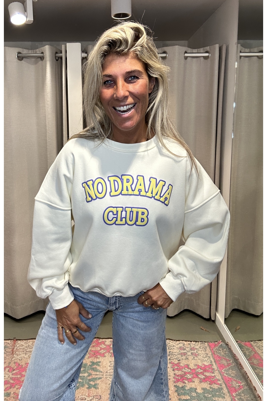 Sweater NO DRAMA CLUB Beige