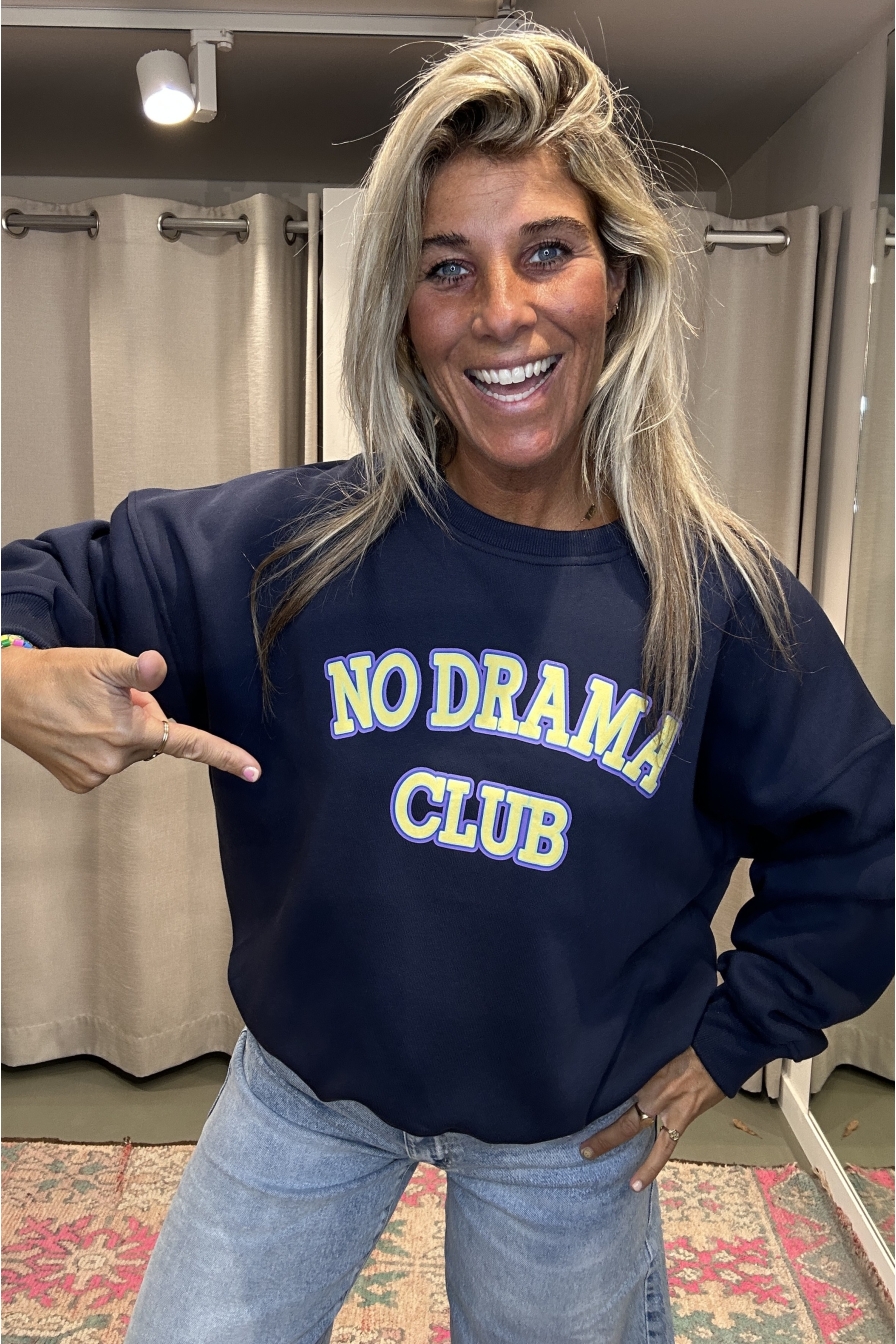 Sweater NO DRAMA CLUB Blauw