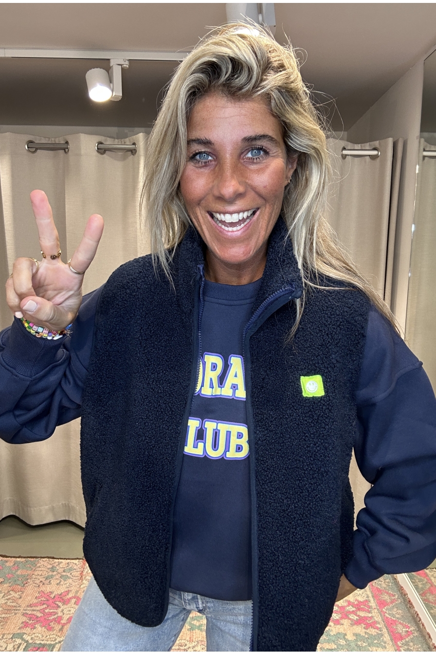 Body Smiley Donkerblauw