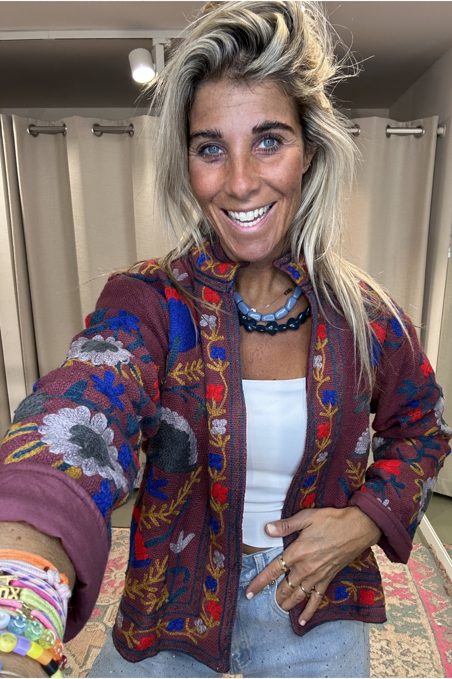 Jacket Joy Bordeaux