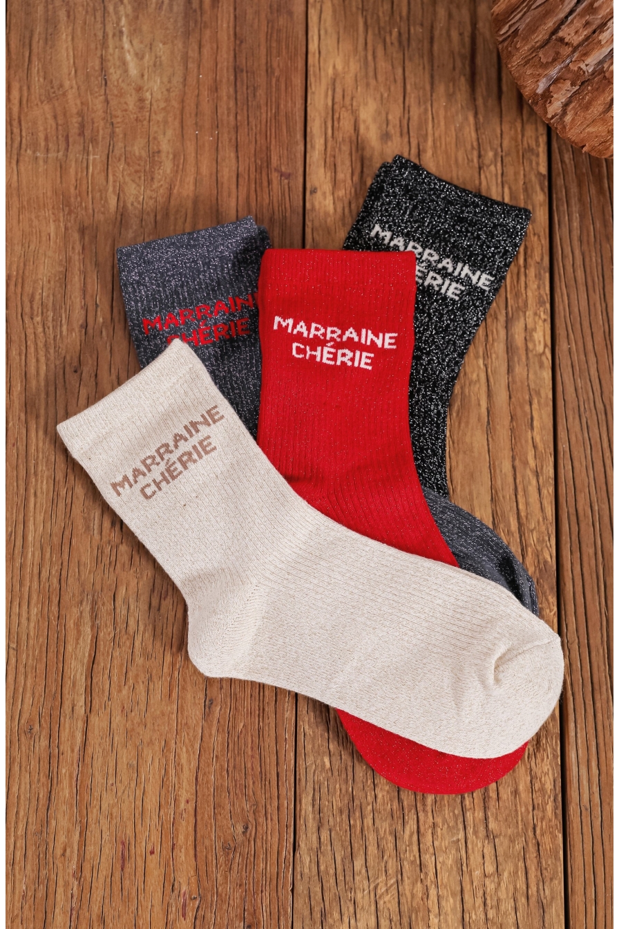 Marraine Cherie Socks Multi 4 sokken