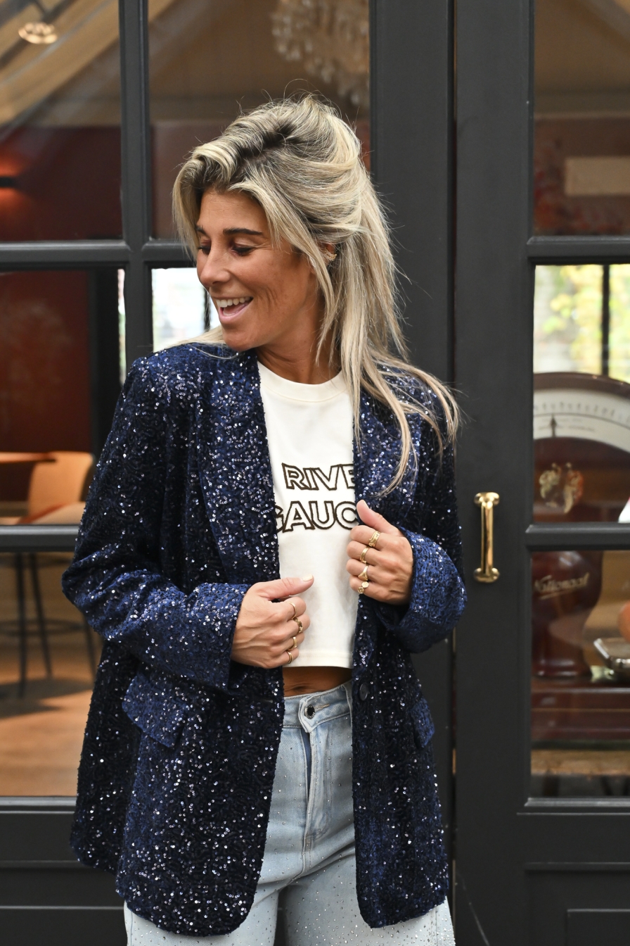 Blazer Jupiter Navy Blauw