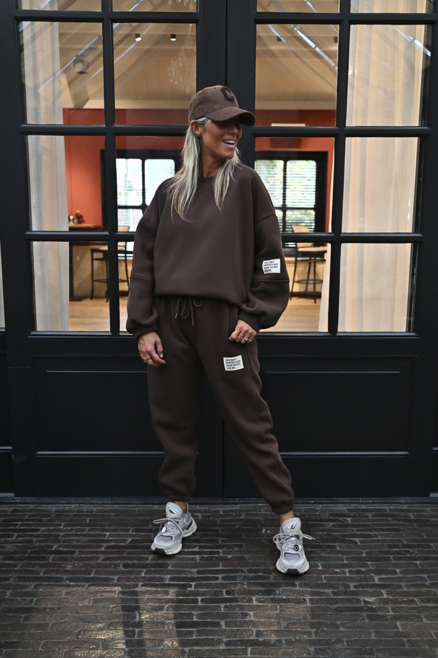 Set PERFECTO Donkerbruin