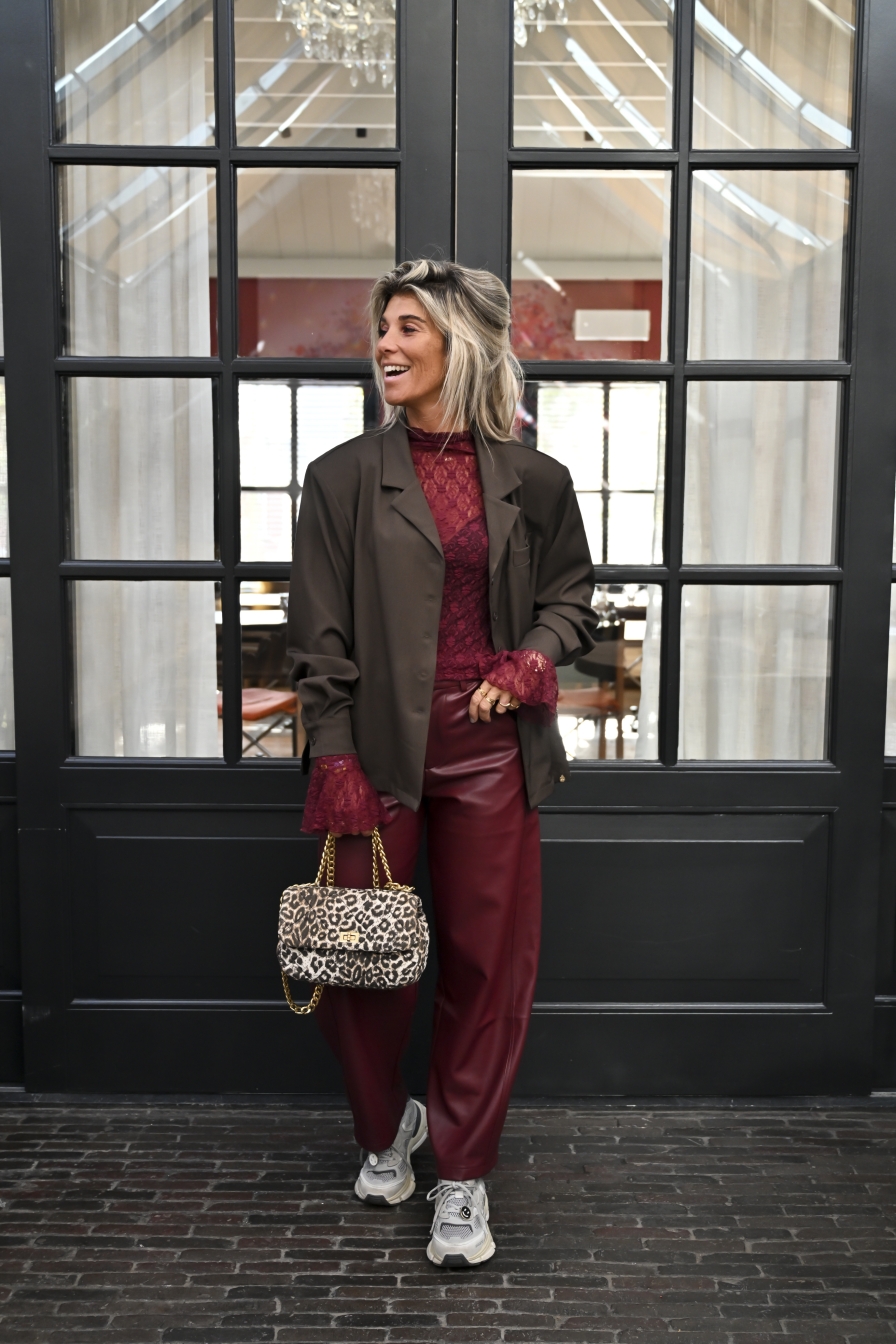 BLZR Blouse Amina Bruin