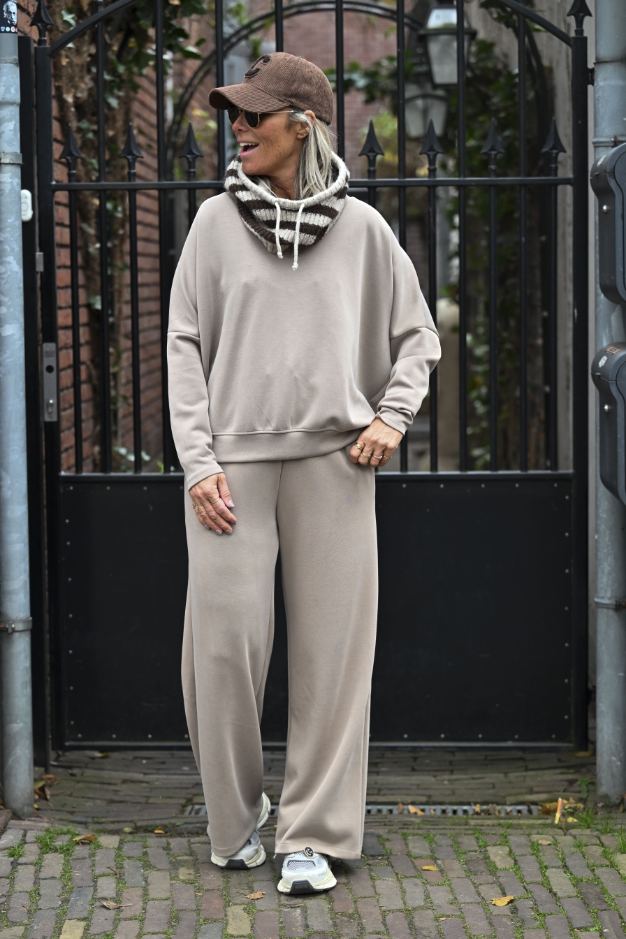 V-Hals Set Bella Beige