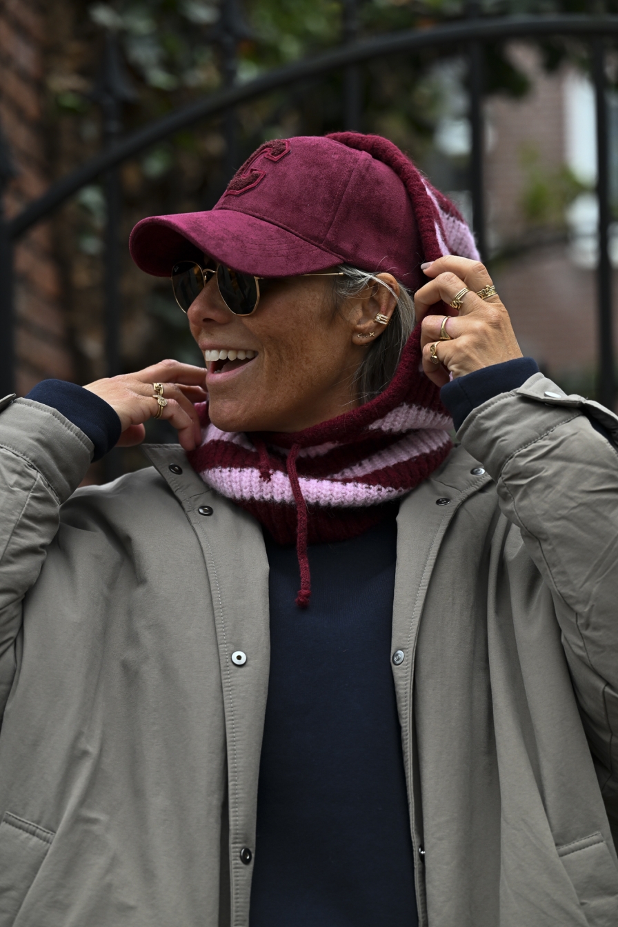 Wooly Balca Roze - Bordeaux