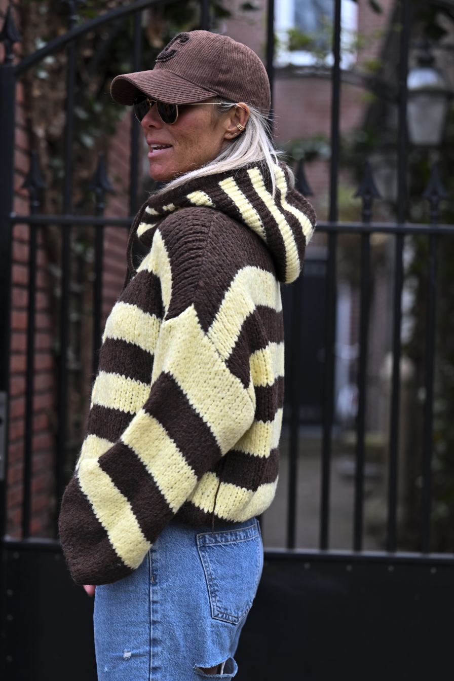 Wooly Balca Bruin - Geel