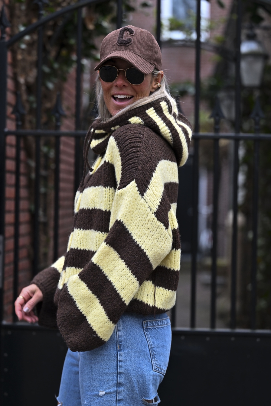 Wooly Balca Bruin - Geel