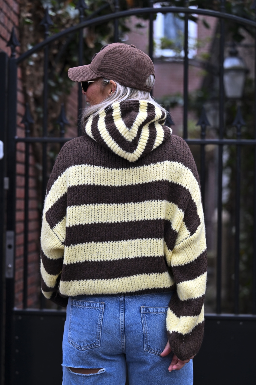 Wooly Balca Bruin - Geel