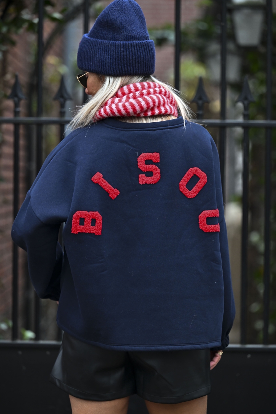 Sweater Bisou Blauw