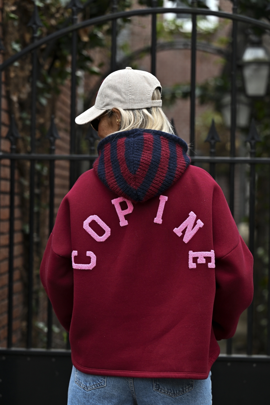 Sweater Copine Bordeaux