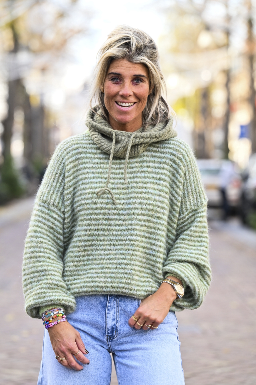 Trui Tess Mint - Groen