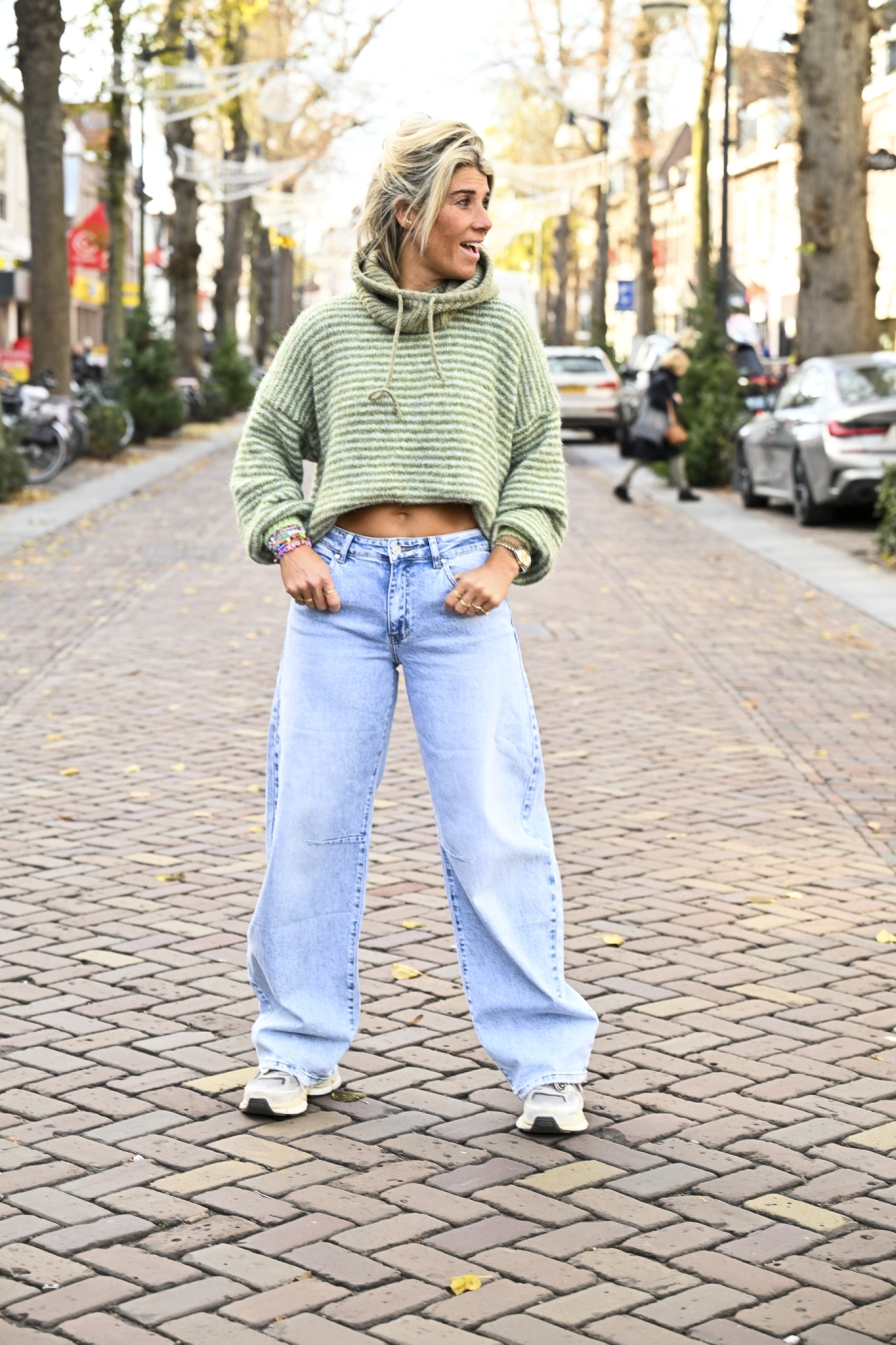 Trui Tess Mint - Groen