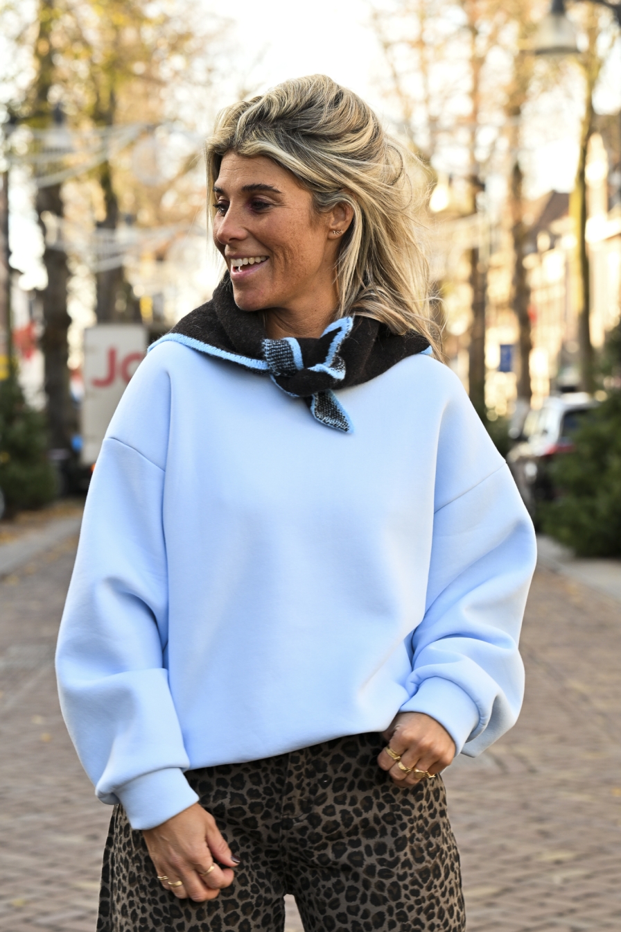 Sweater LE MARAIS Baby Blauw
