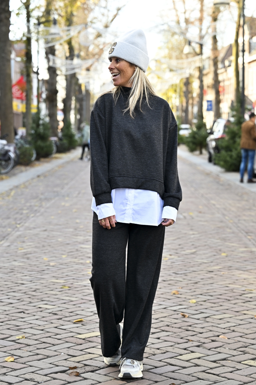 Combiset Romy Donkergrijs