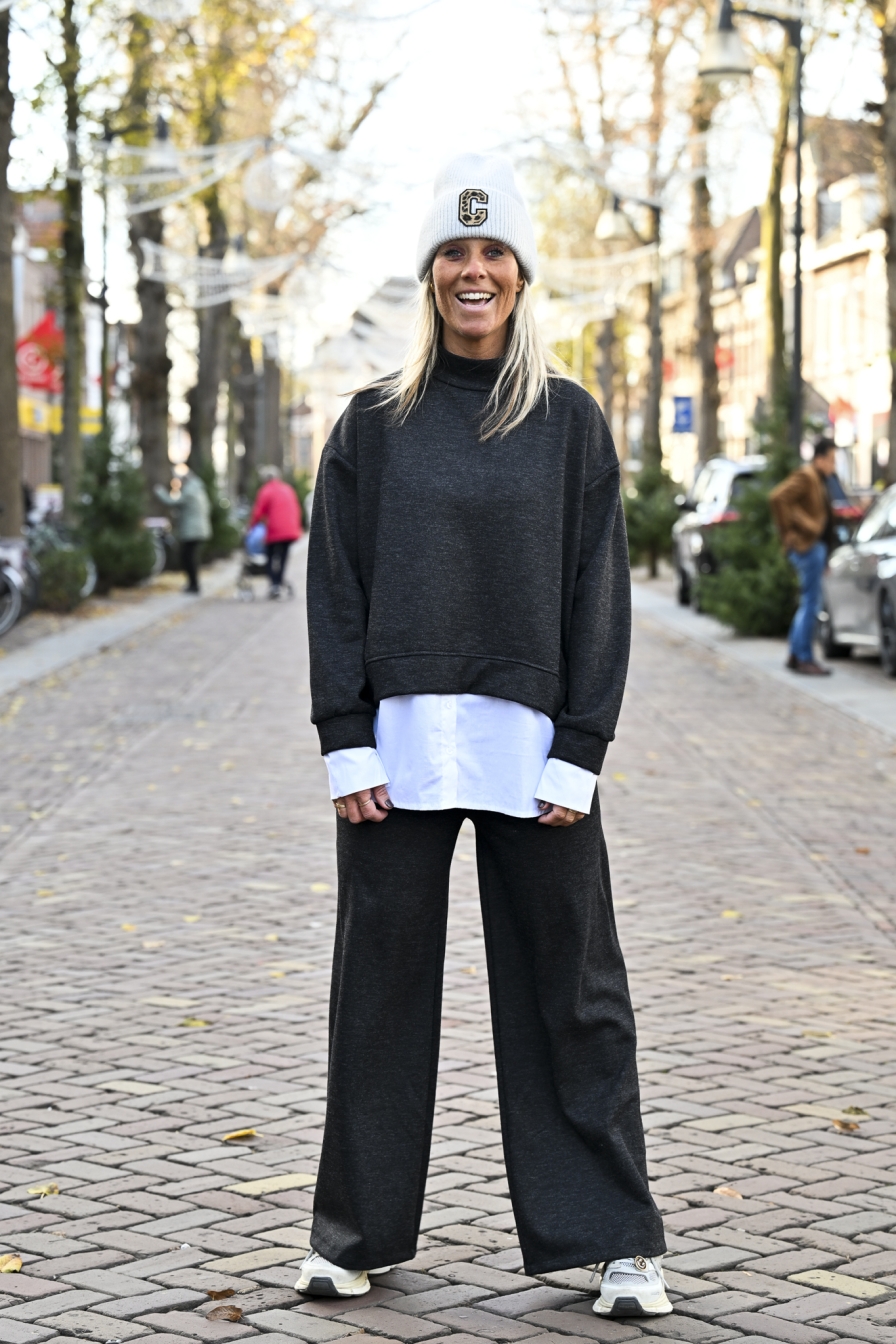 Combiset Romy Donkergrijs