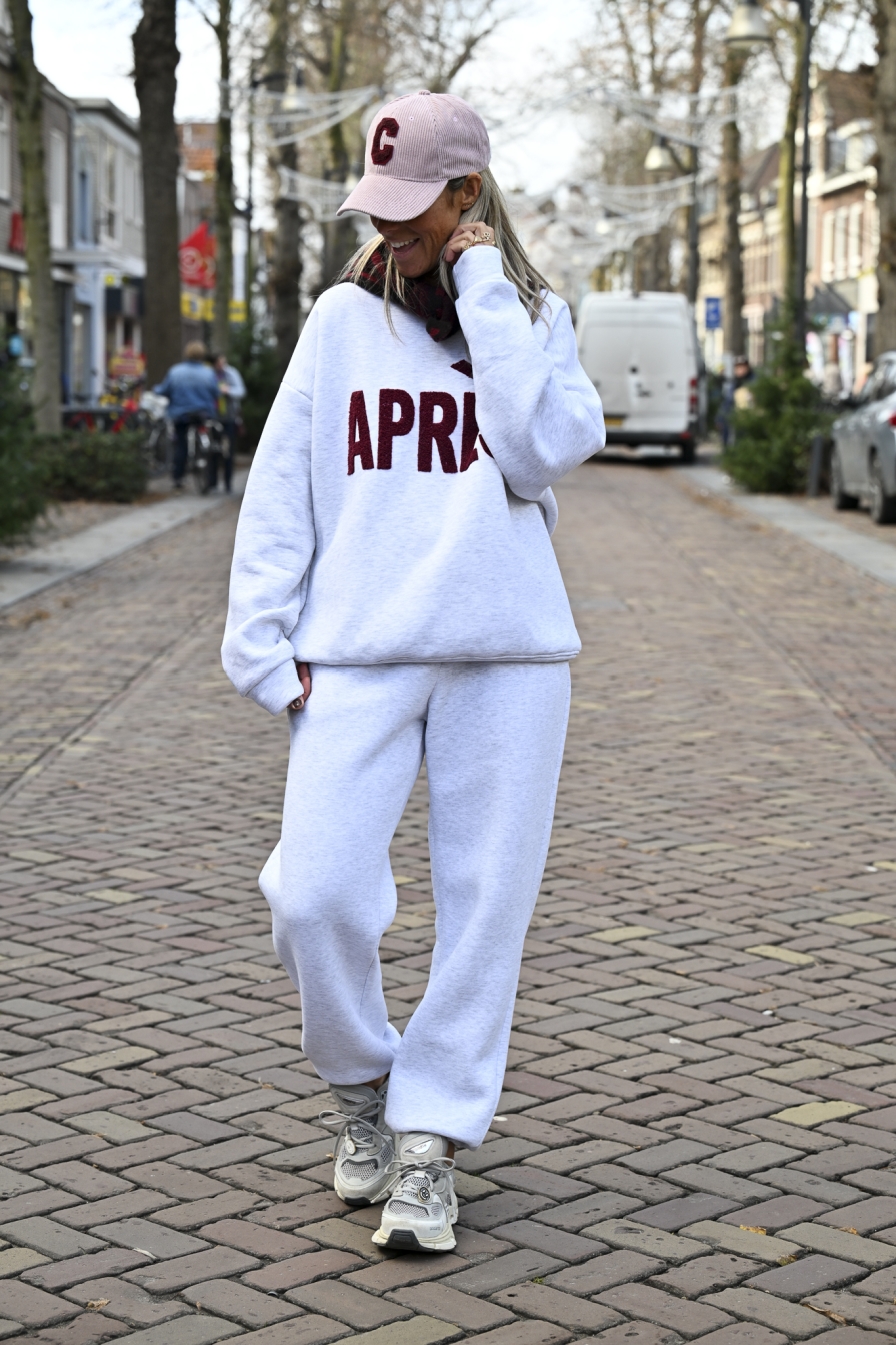 Loose fit Jogging Moon Grijs